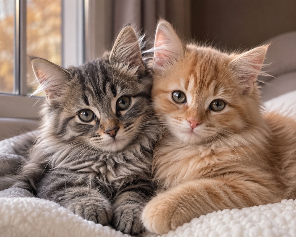 Исходное фото котят